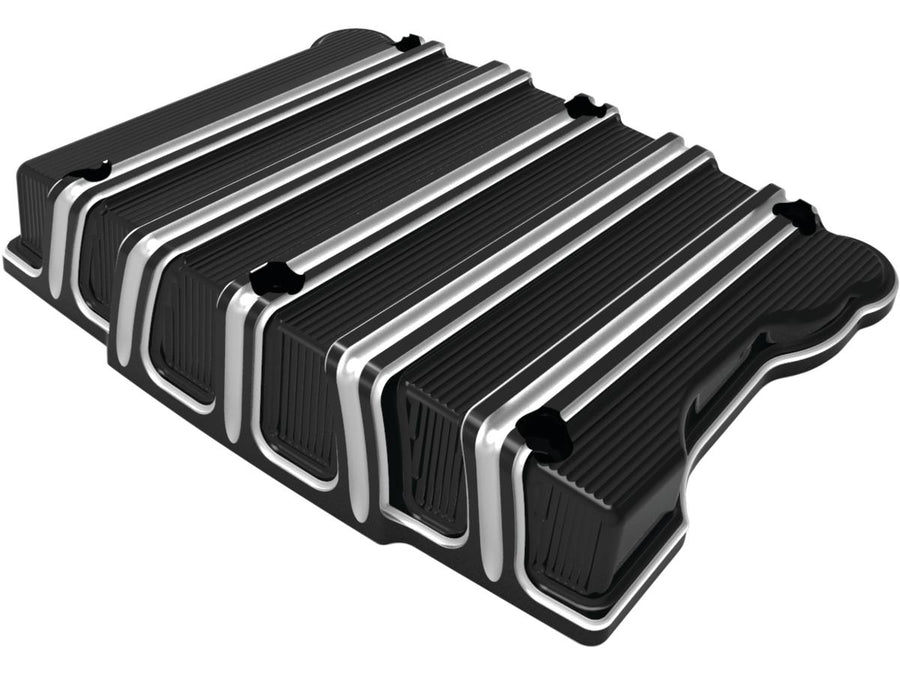 Harley Davidson Dyna [1999-2017] -10 Gauge Rocker Box coperto nero