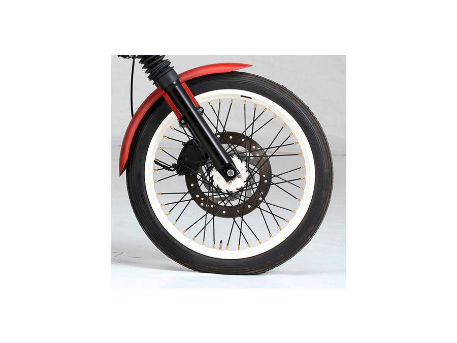 Harley Davidson – TTS Speichensatz, 17" lang, schwarzchrom