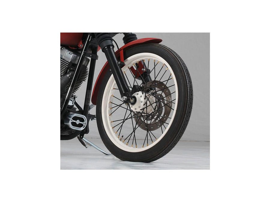 Harley Davidson – TTS Speichensatz, 17" lang, schwarzchrom