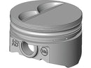 Harley Davidson - Big Bore 106 "Piston Set avec des anneaux de piston 10: 1 heure 1737 CCM (106-2