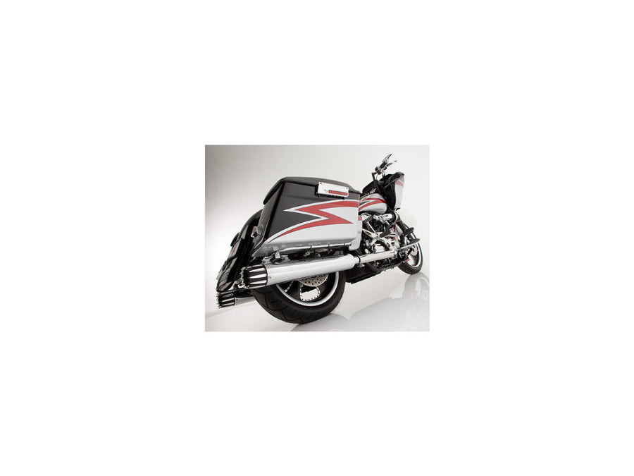 Harley Davidson - 3.5 "End cap Jaffe Afterburner black black cut 3.5"