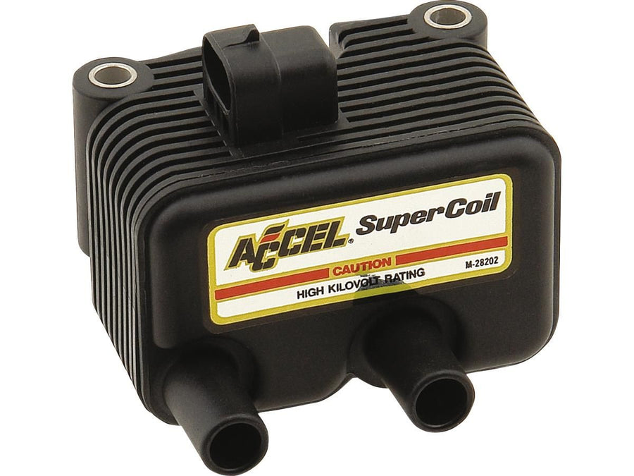 Harley Davidson Dyna [1999-2005]-Super coil ignition coil black 5 ohm double ignition
