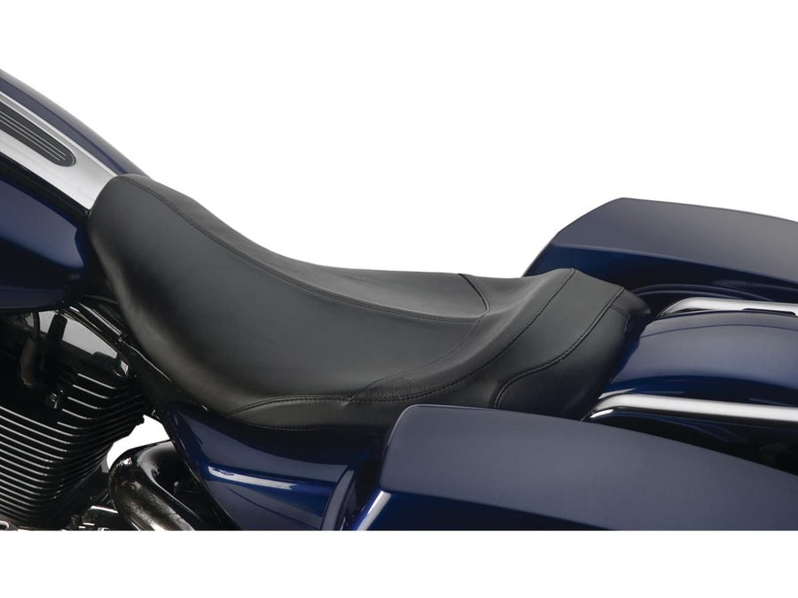 Harley Davidson Touring [1997-2007] – Phoenix Glattes Sitz Schwarz Leder Vinyl
