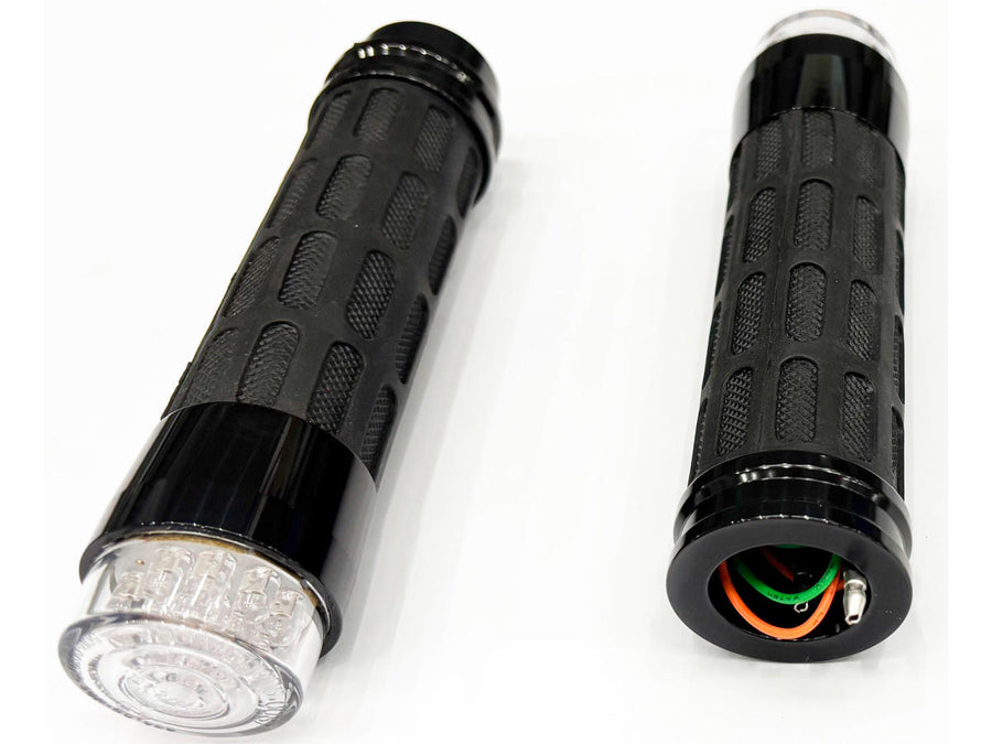 Harley Davidson – RBS Softtouch Griffset Schwarz LED Blinker
