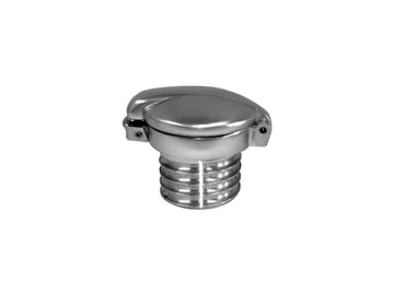Harley Davidson Sportster [1983-1995]-Flip Top fuel lid oem screw type Chrom