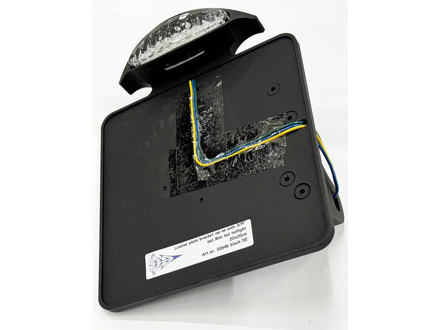 Harley Davidson-License Plate Platto sul lato del Mini-LED