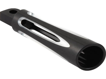 Harley Davidson Sportster [1991-2020] -Deep Cut Foot Rack Black, Anodisé