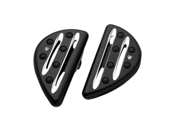 Harley Davidson Touring [1986-2025] -deep Cut Socius Froßebretter Black, Anodisé