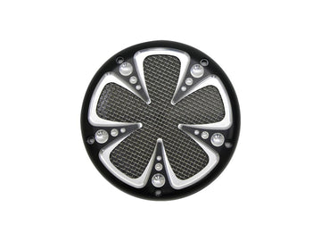 Harley Davidson FL Shovel [1970-1984] – Mesh Point Abdeckung Schwarz