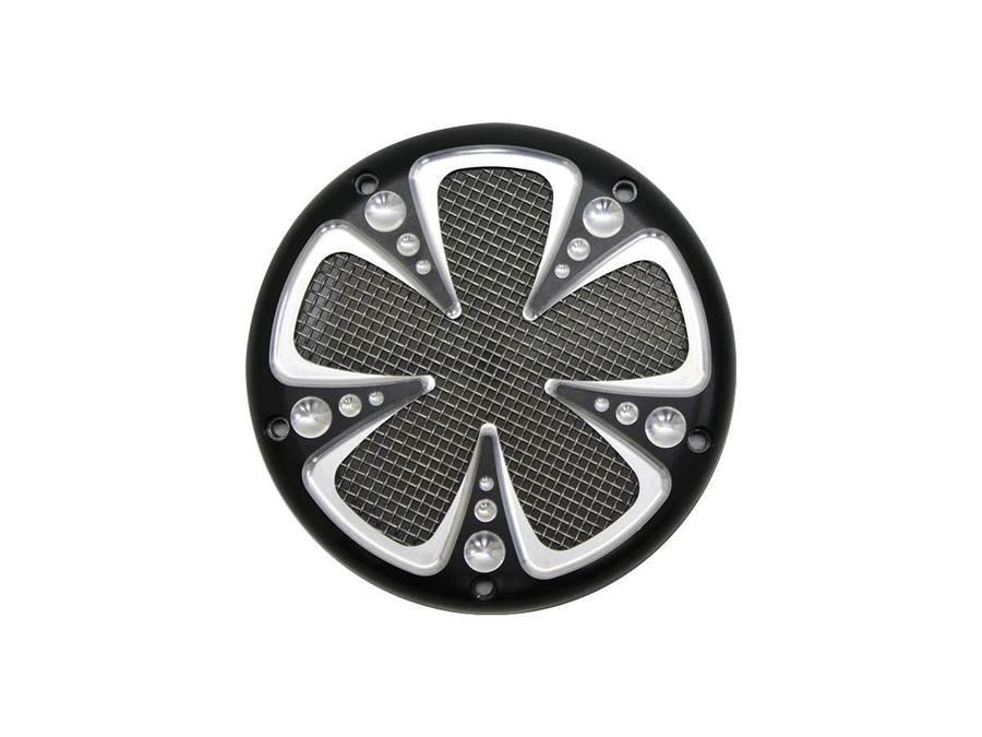 Harley Davidson FL Shovel [1970-1984] – Mesh Point Abdeckung Schwarz