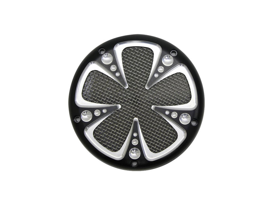 Harley Davidson FL Shovel [1970-1984] – Mesh Point Abdeckung Schwarz