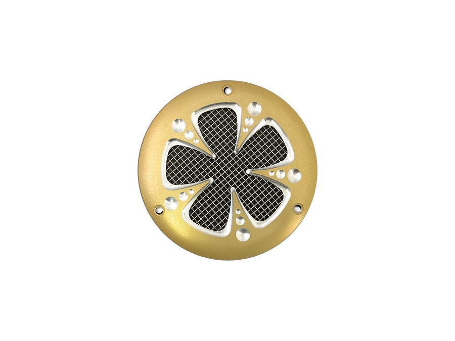 Harley Davidson Fl Shovel [1970-1984]-mesh point cover gold