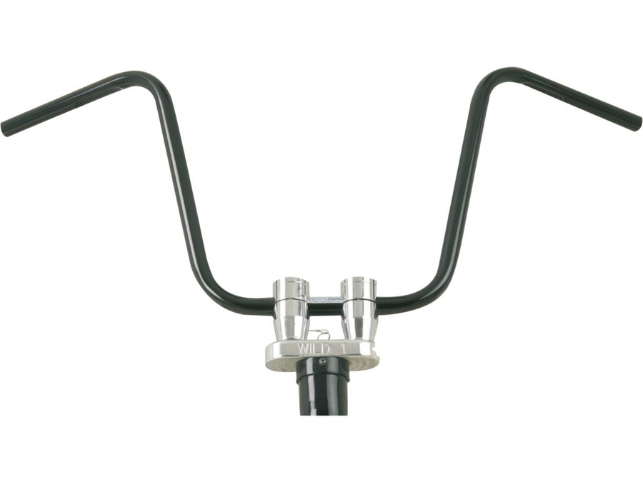 Harley Davidson - 400 APE Hanger Hublebar con ammaccature, polvere nera -rivestita