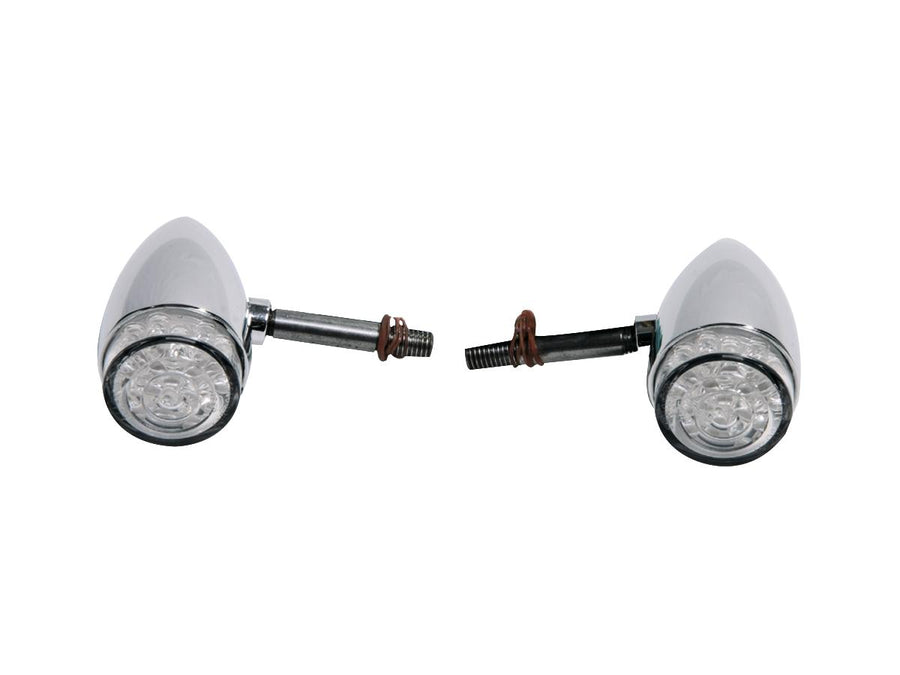 Harley Davidson - Bullet LED Blinker Alluminio LED Clear LED