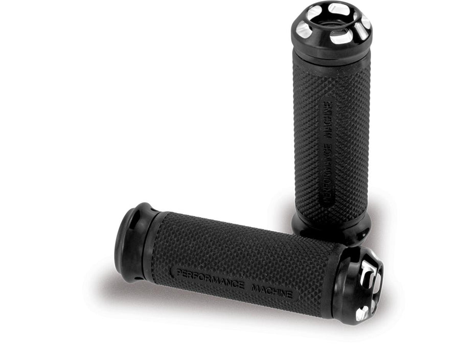 Harley Davidson Touring [2008-2024] – Apex Grip Kontrastschnitt eloxiert 1" Gaszug …
