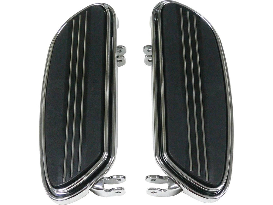 Harley Davidson Touring [1985-2025] – Verlängerte Trittbretter Chrom