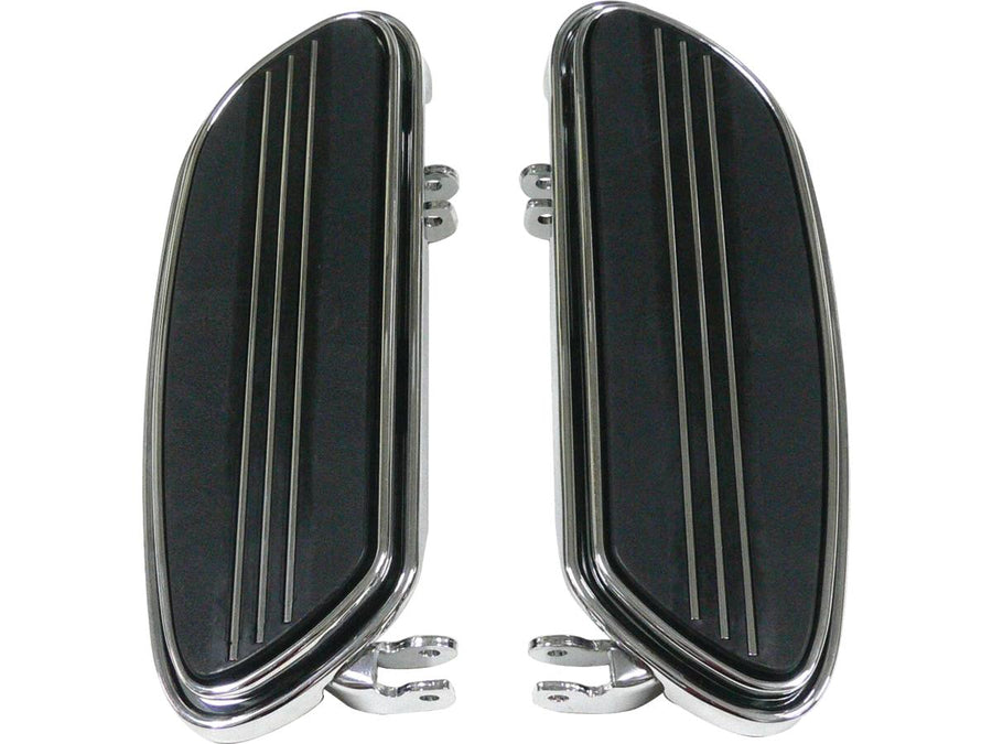 Harley Davidson Touring [1985-2025] – Verlängerte Trittbretter Chrom