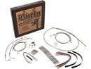 Harley Davidson FXS [2011-2012] – 18" Gorilla Bar Kabelsatz Edelstahl klar …-1