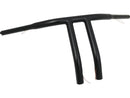 Harley Davidson Sportster [1986-2020] -12 manubrio a T-bar non evidente Nero a 4 buche-1