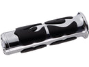 Harley Davidson FL Shovel [1981-1984] – ISO-Flame Griffe Chrom 1" Gaszüge-5