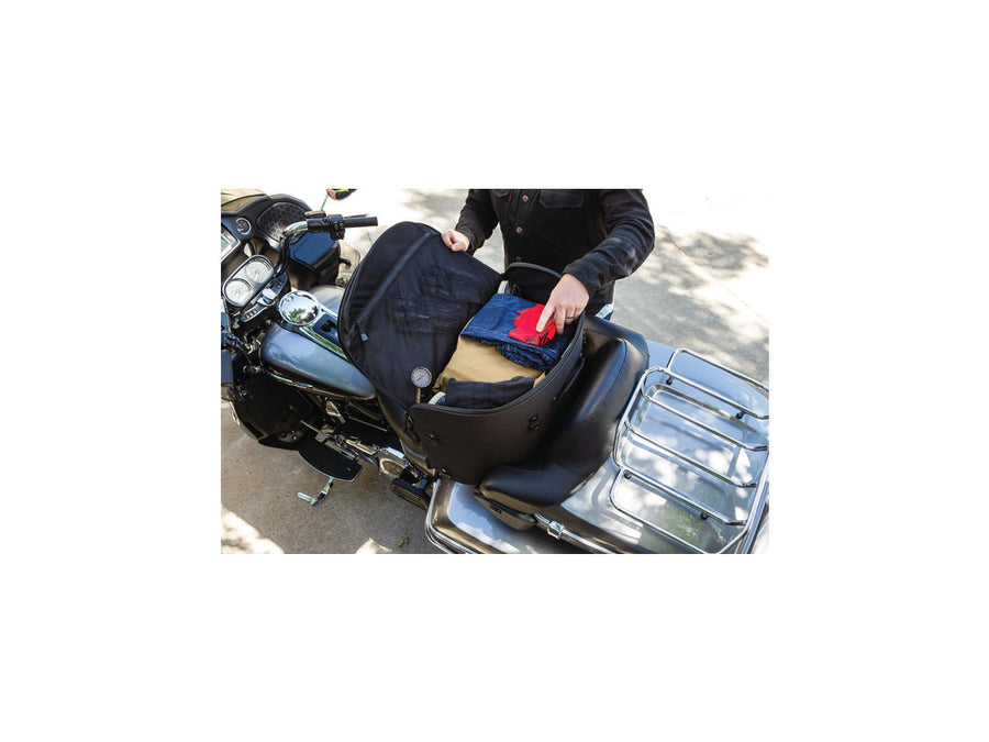 Harley Davidson - Stucco di sedile per escursionisti Nero