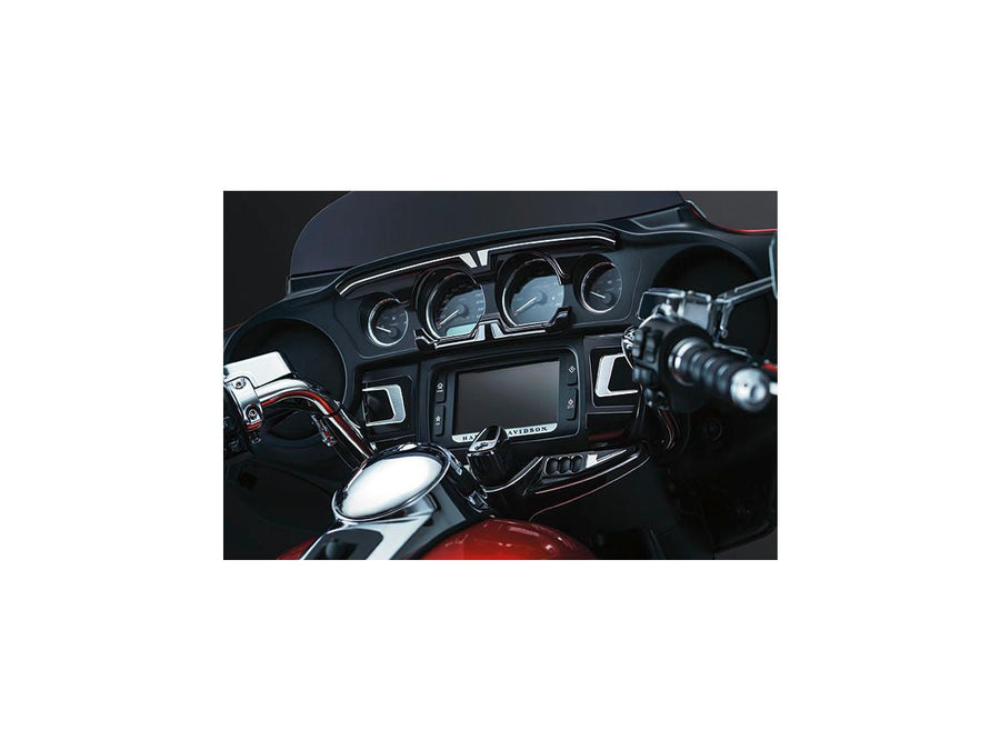 Harley Davidson Touring [2014-2024] – Tuxedo Media Tür- & Seitenverkleidungs-Akzent …