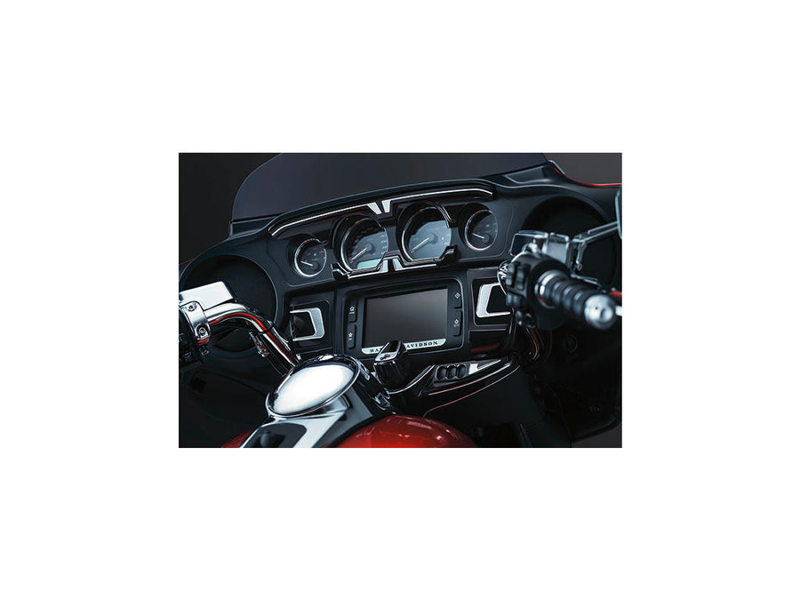 Harley Davidson Touring [2014-2024] – Tuxedo Media Tür- & Seitenverkleidungs-Akzent …