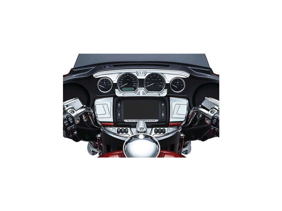 Harley Davidson Touring [2014-2024] -Mévte de dispositif de masse revêtir au-dessus de Chrome