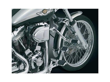Harley Davidson Softail [1986-2017]-Adjustable mustache chrome - 0