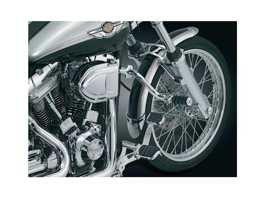 Harley Davidson Softail [1986-2017] – Verstellbare Schnurrbartstange Chrom