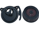 Harley Davidson Softail [2016-2017]-Street Sleeper III air filter black satin-4