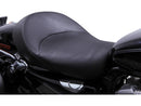 Harley Davidson Dyna [2006-2017] -Bigist Solo Vinyl Seat Black Vinyl-3