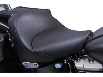 Harley Davidson Flstf [2014-2017] -Bigist Solo Vinyl Seat Black Vinyl
