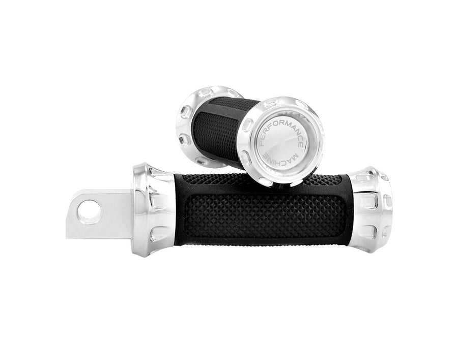 Harley Davidson Sportster [1991-2020]-Footrest Chrome del conducente di Overdrive