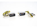 Harley Davidson Touring [2021-2024]-stripes LED turn signal aluminum polished light-4