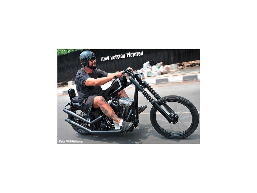 Harley Davidson Dyna [1999-2017]-Sherman Kipp lever housing xocer black satin