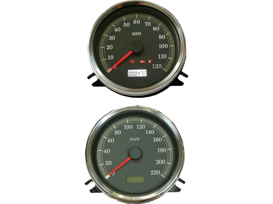 Harley Davidson Softail Note [1996-2003]-OE-Style Tachoscala: 220 km/h;