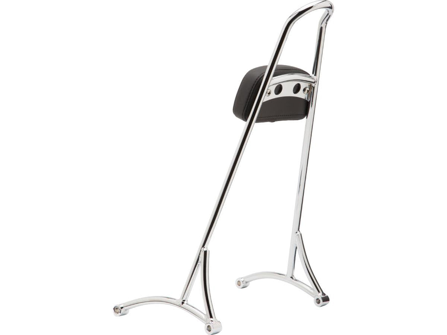 Harley Davidson Sportster [2004-2020] -High Sissy Bar avec une rembourrage, chromé