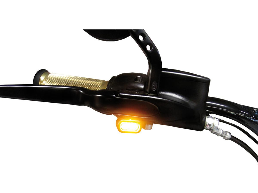 Harley Davidson Sportster [2014-2020]-Segnali di svolta a LED STRIPED NERO