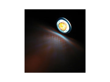 Harley Davidson – Apollo Bullet LED Blinker/Positionslicht Schwarz Rauch LED - 0