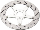 Harley Davidson Sportster [1986-1999]-drilled brake disc aluminum stainless steel-1