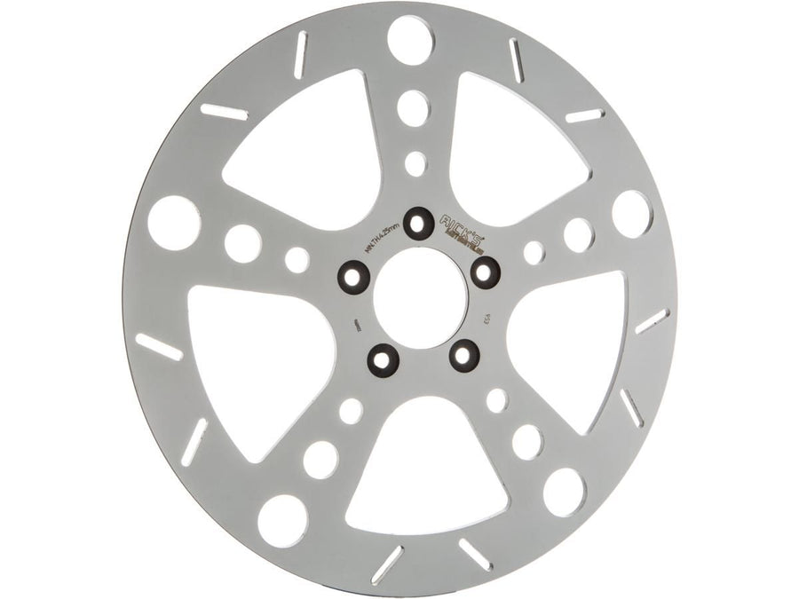 Harley Davidson Sportster [2000-2013]-Rodder brake disc stainless steel polished 11.5 "