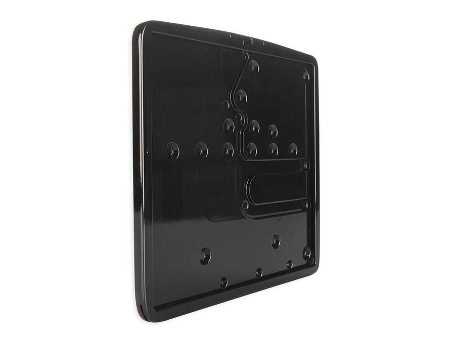 Harley Davidson – Innere Kennzeichenbasisplatte Italienische Größe 177x177mm Schwarz