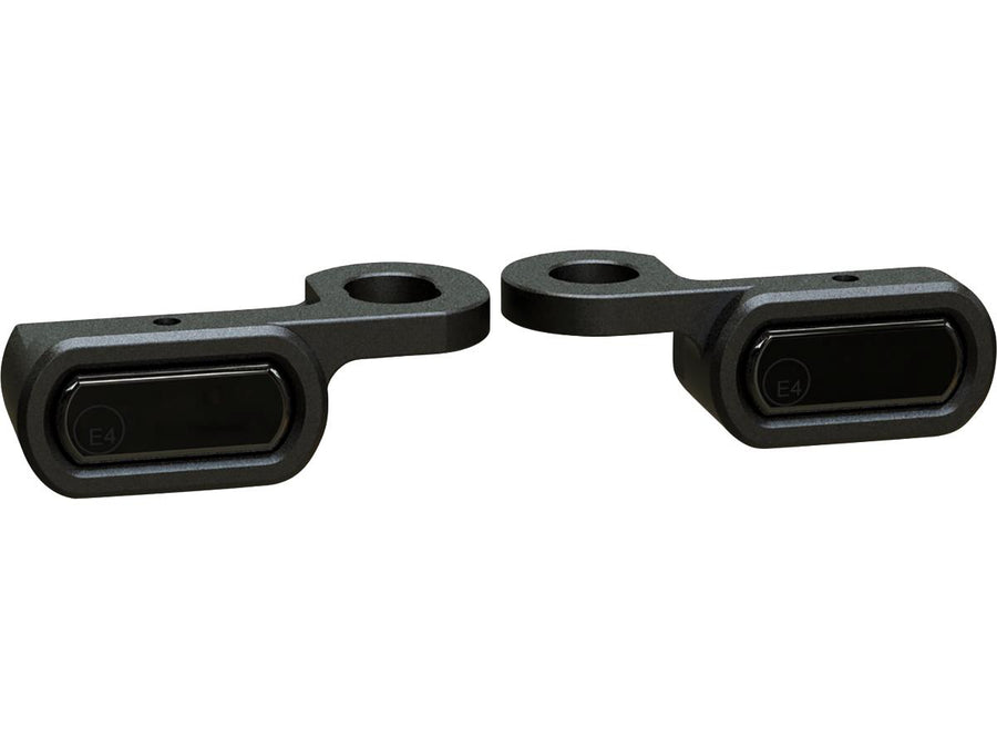 Harley Davidson Touring [2009-2020]-stripes Led turn signal in black powder-coated