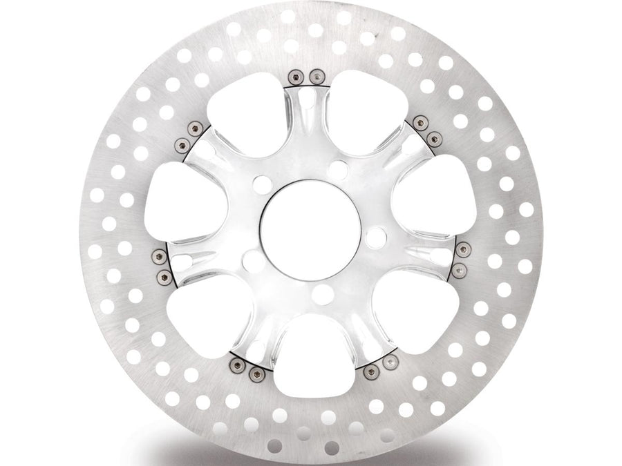 Harley Davidson Touring Note [2008-2024]-Virtue brake disc chrome 11.8 "