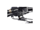 Harley Davidson Dyna [2000-2017]-Indicatore anteriore a LED universale Black anodizzato-1