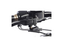 Harley Davidson Dyna [2000-2017]-Indicatore anteriore a LED universale Black anodizzato-4