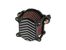 Harley Davidson Sportster [2007-2020] – Omega V-Fin Luftfilter Schwarz-3