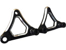 Harley Davidson Touring [1998-2013] – 3-Punkt Slim Schutzblechhalterung Schwarz-1