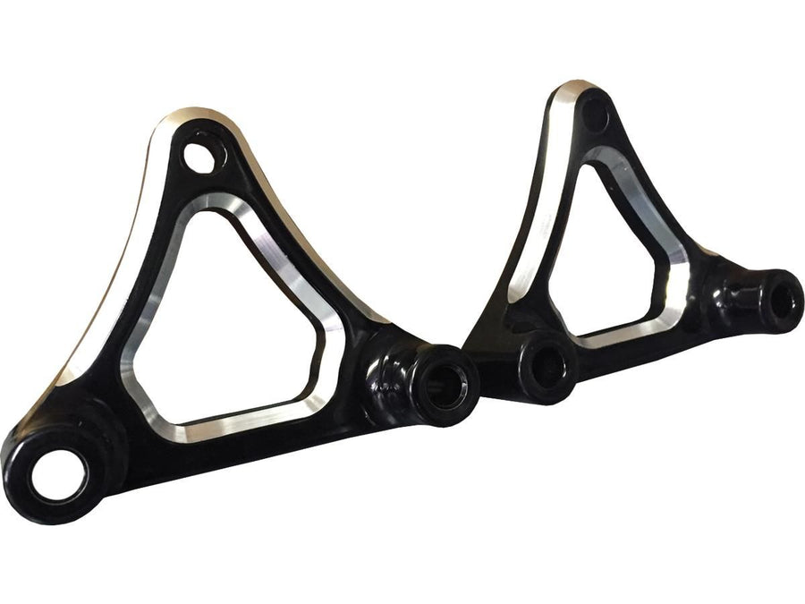 Harley Davidson Touring [1998-2013] – 3-Punkt Slim Schutzblechhalterung Schwarz
